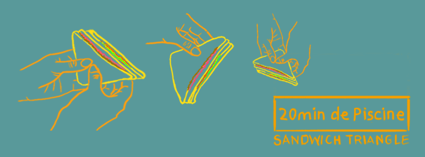 Sandwich triangle - Radio Campus Paris